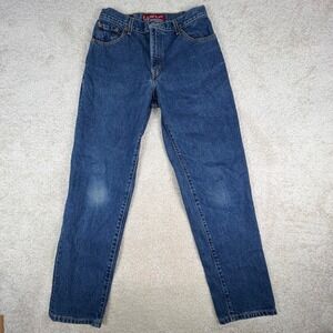 Levis 550 Classic Relaxed Tapered Leg Jeans Womens 10 Med Wash Blue High Rise